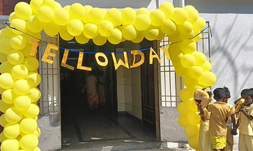 KG Colour Day Celebration – Yellow Colour Day